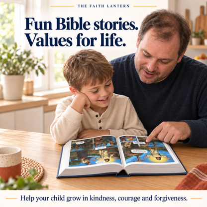 The Comic Bible — 499-Page Illustrated Bible for Kids