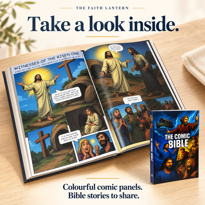 The Comic Bible — 499-Page Illustrated Bible for Kids