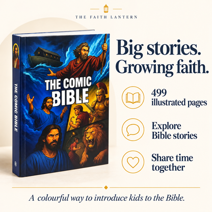 The Comic Bible — 499-Page Illustrated Bible for Kids