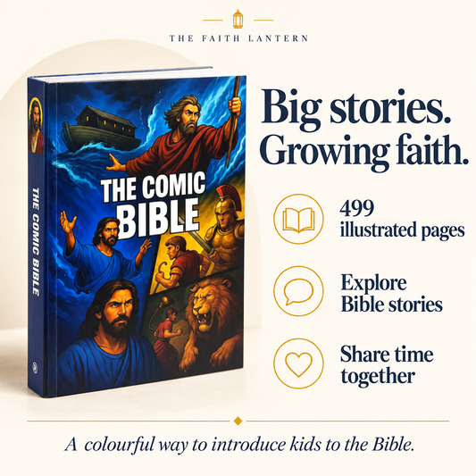 The Comic Bible — 499-Page Illustrated Bible for Kids