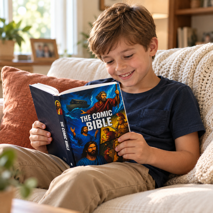 The Comic Bible — 499-Page Illustrated Bible for Kids