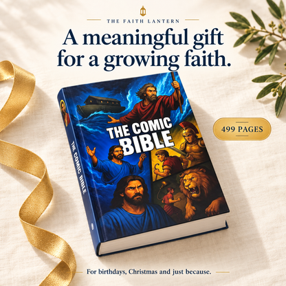 The Comic Bible — 499-Page Illustrated Bible for Kids